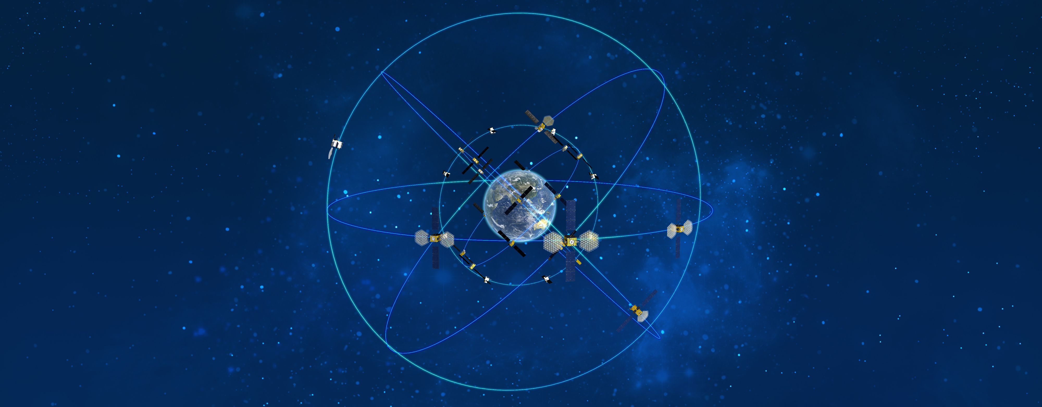 Installation view of the Earth Information Center located at Mary W. Jackson NASA Headquarters in Washington.